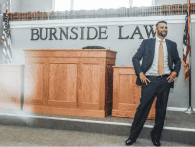Burnside Brankamp Law mock trial room